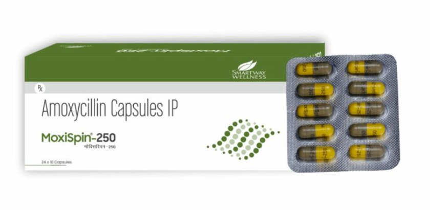 MOXISPIN-250 cap 1*10