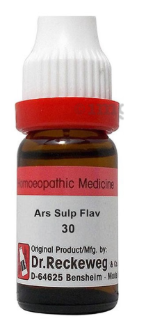 ARSENICUM-SULPH-FLAV 30 11ML