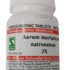 Aurum Muriaticum Natronatum Trituration Tablet 3X 20GRAM